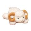 23/38cm Baby Goat&Cow Plush Doll PP Cotton Big Horns Goat Toys Cute Animal Plush Toys  Easter Gifts