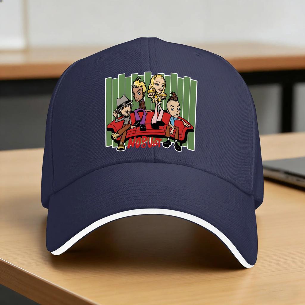 No Doubt Rock Band Art Just A Girl Rock Legend Baseball Cap Spring Casual Trucker Hat For Unisex Outdoor Gym Sun Baseball Caps