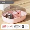 A20F-Hamster Cage Running Roller Skating Transparent Castle Suitable Mice Hamster Guinea Pig Small Animals Accessories