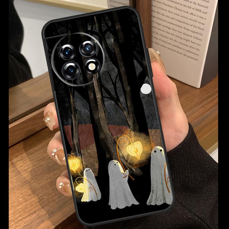 

Забавный Милый Чехол-Призрак Для OnePlus Nord 2 2T CE 3 Lite N10 N20 Ace 8T 9R 9RT 10R 10T 11R 8 9 10 Pro 11 Чехол OnePlus 11