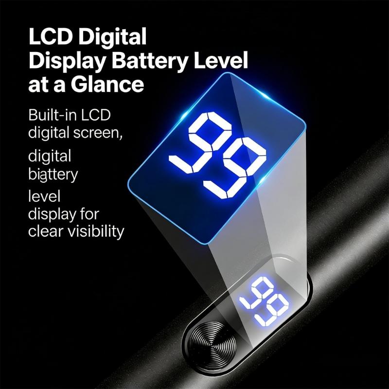 Multifunctional Portable Touch Operation Nose Hair Trimmer Plastic Texture Suitable for Quick Easy Discreet Trimming