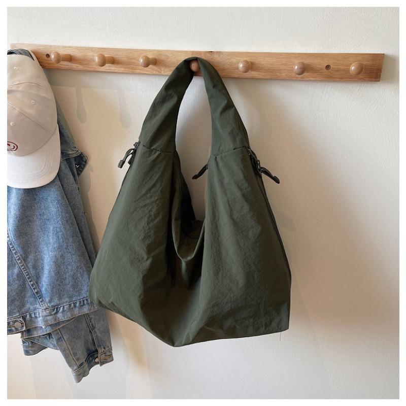 Canvas Bag Women's Large-capacity New Spring and Autumn Leisure Relaxation Shoulder Shopping Bag Tote Bag