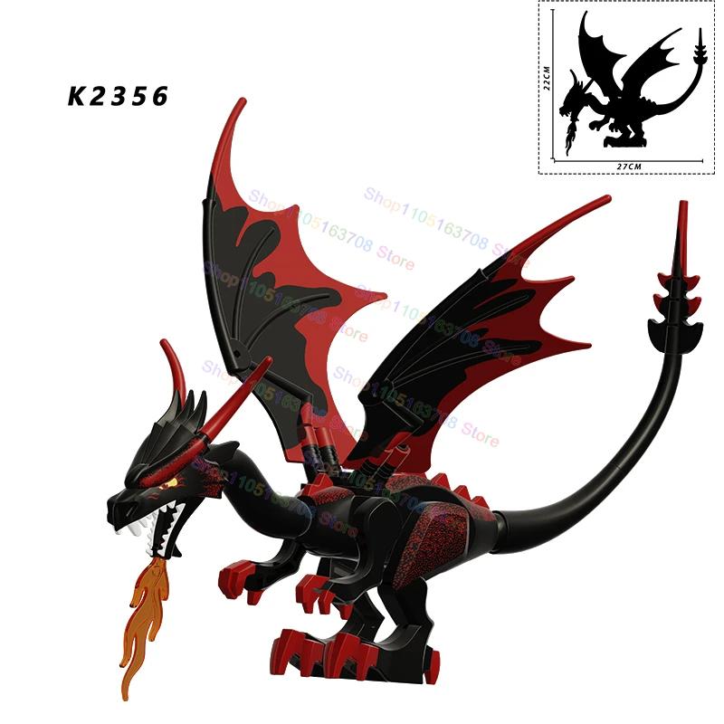 High-Standard-Quality W1501 High-Quality Green Fantasy Creature High-Quality Building High-Quality Blocks High-Quality Black High-Quality Dragon