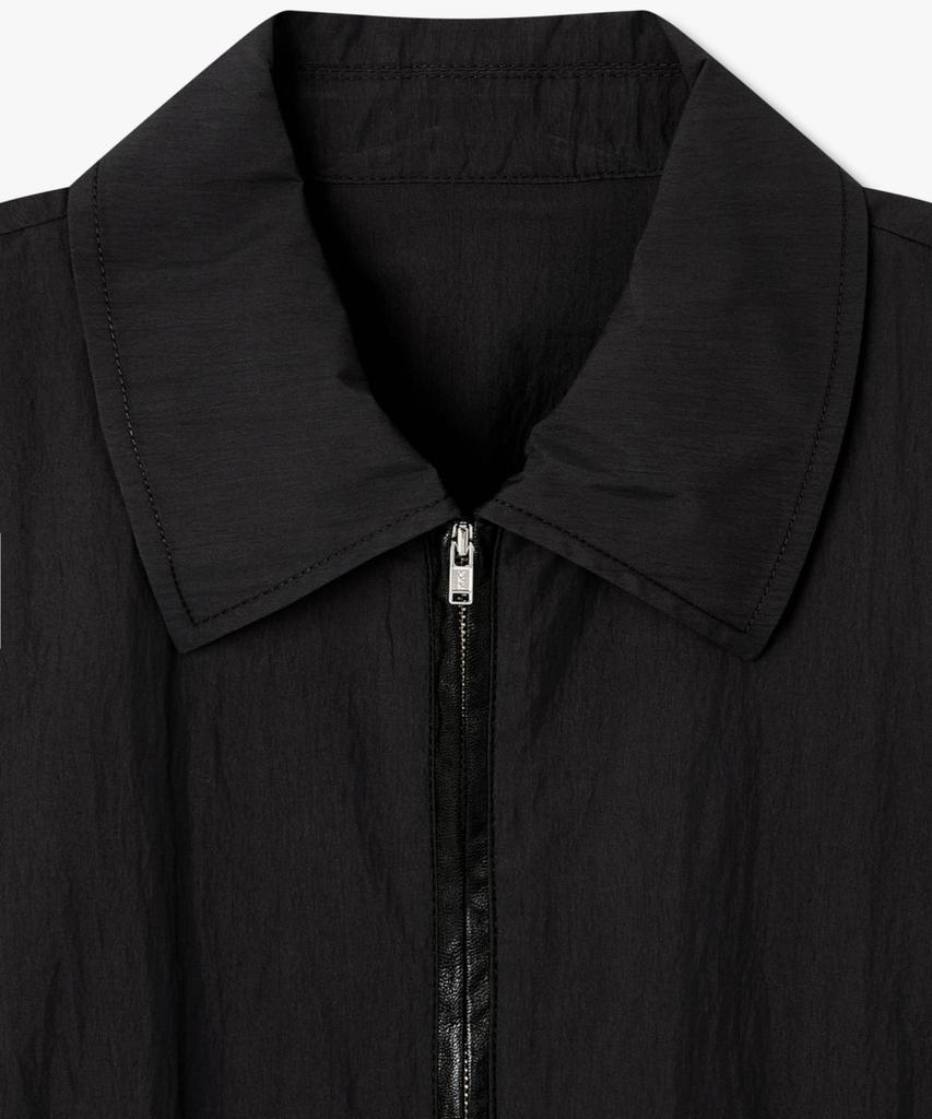Bobeu Front Zippered Half Dress_Black 7156237004