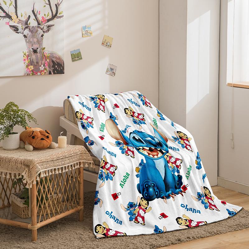 Cartoon Stitch Series Double-Sided Flannel 3D Digital Printing Blanket Blanket
