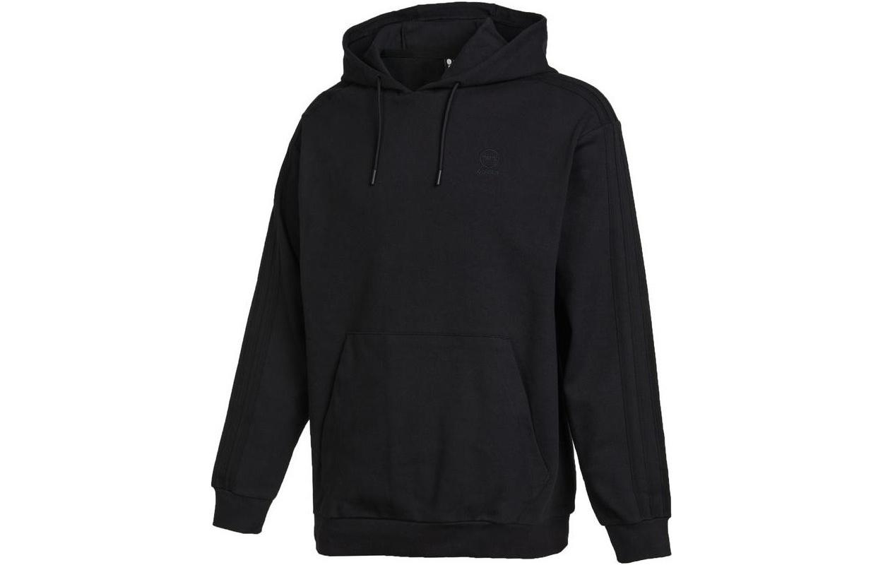 Adidas Neo Sweatshirts Unisex Black Hooded Moderate Regular IA6894 L
