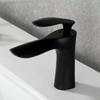 Black/Gold Bathroom Faucet Basin Faucet Brass Mixer Tap Wash Basin Faucet Single Handle Hot and Cold Faucet Deck Mounted