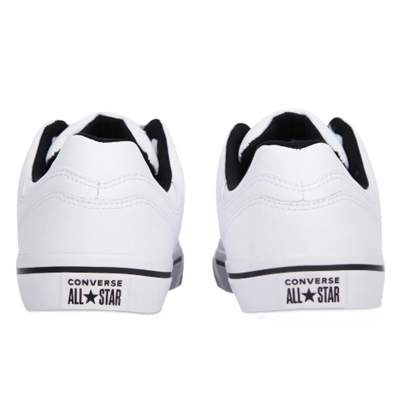 Converse All Star El Distrito Star Arrow Logo Non-slip and Lightweight Low-top Board Shoes for Men and Women In White