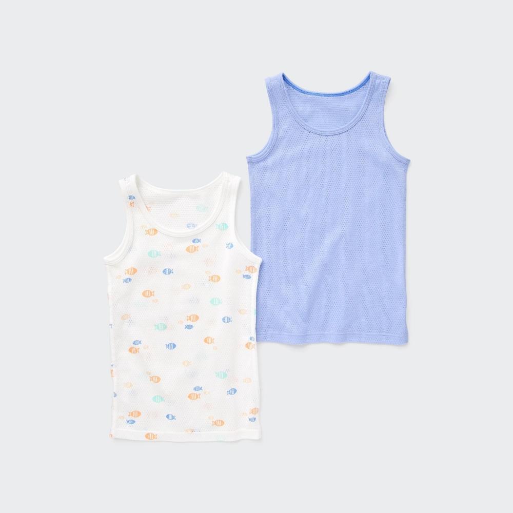 

UNIQLO ЯПОНИЯ Майка из хлопковой сетки Joy of Print (2 куска)