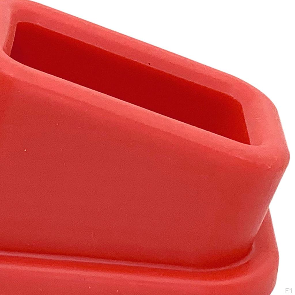 Car Seatbelt Buckle Holder Practical Retainer for Quick Buckling Red
