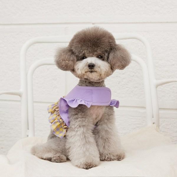 Benny's Pet Picnic Frill Harness, Purple