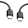 USB-C USB-C Cable Black 1m for Samsung Galaxy A14 4G / A14 5G / A34 5G / A54 5G / S23 Phonillico®
