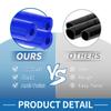 A ABSOPRO High Temperature Silicone Vacuum Tube Hose 3.3ft 3/16" 5mm Inner Diameter 3.5mm