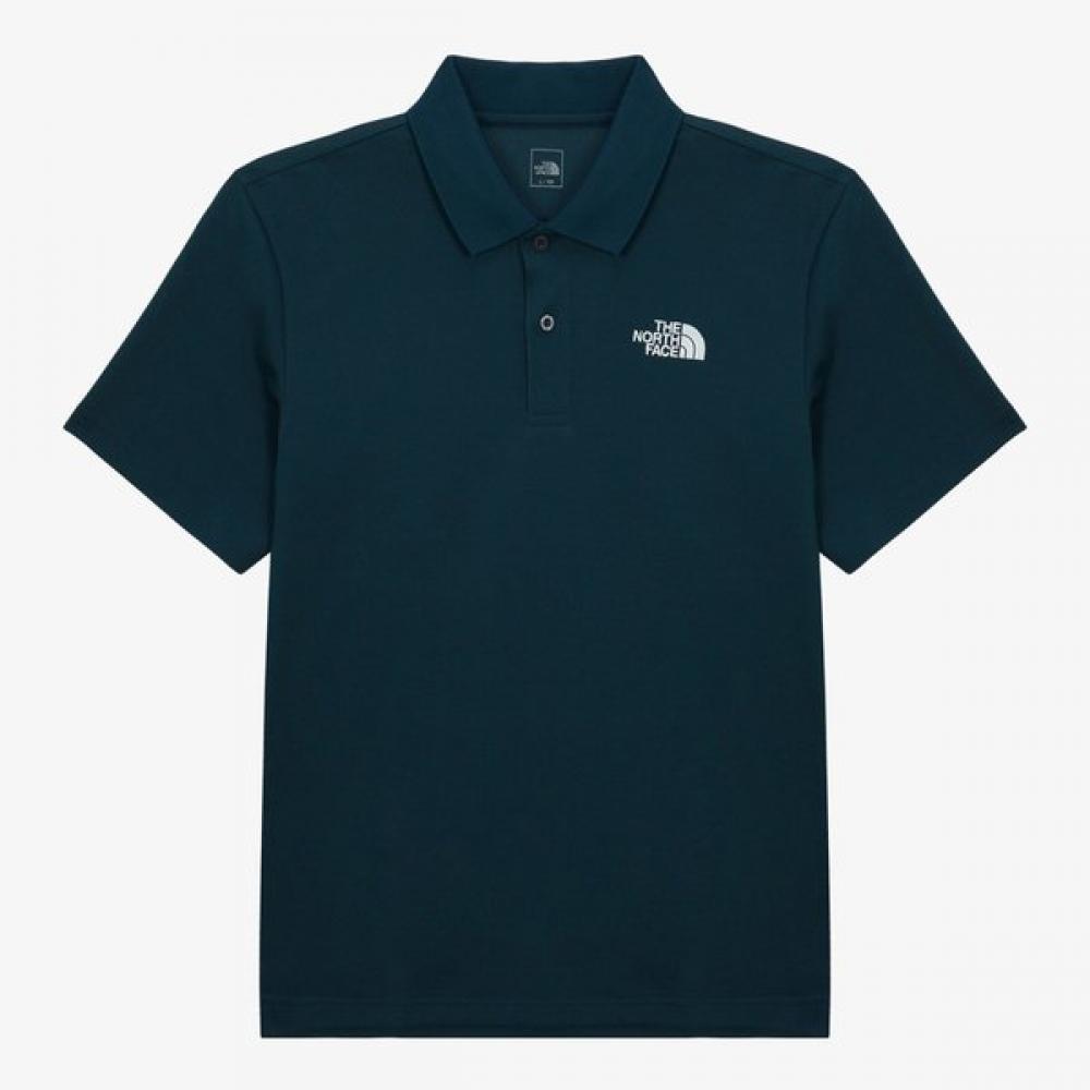 The North Face Men S Coolmax Prime Short Sleeve Polo Deep Water nt7pS03c DEEP WATER/090