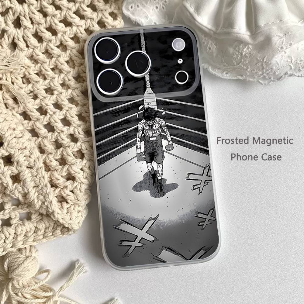 Hajime No I-Ippo Makunouchi Phone Case For iPhone 17,16,15,14,13,12,11 Pro,Max,Plus,Mini,Air,E Magnetic Frosted Clear