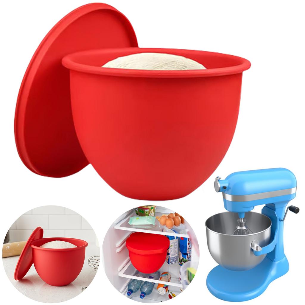 Silicone Liner Mixer Attachment Silicone Kitchen Bowl for Kitchen Aid Tilt-Head 5 Qt Mixers Accessories
