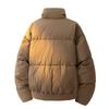 Men's Thick Winter Cotton Padded Stand Collar Jacket