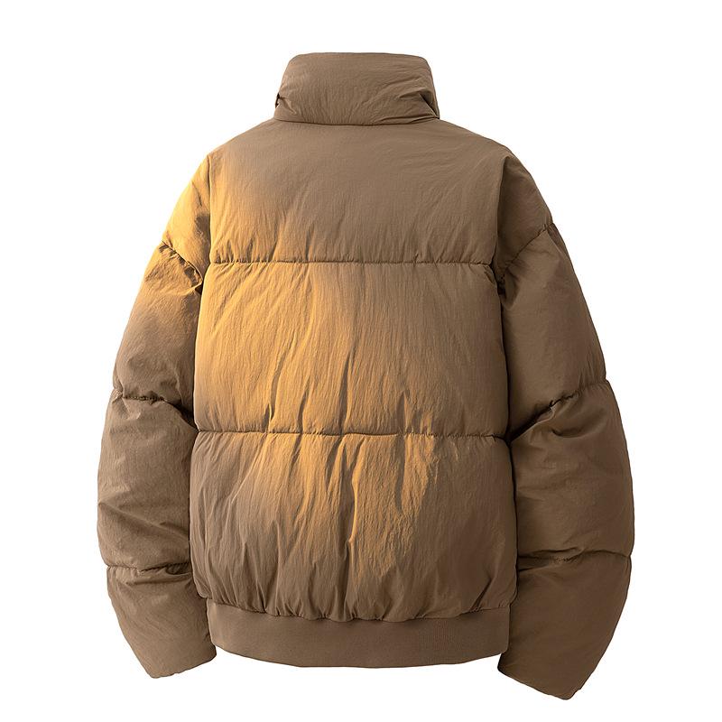Men's Thick Winter Cotton Padded Stand Collar Jacket