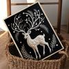 DIY Little Deer Pearl Art Painting for Home Wall Decor Pearl Gem Paintings Picture Arts Craft  for Adults/Beginners Gift Idea Home Decor Without Frame