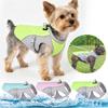 Dog Cooling Vest Harness, Lightweight Breathable Small Puppy Cooler Jacket with Adjustable Buckle for Outdoor Beach, Hiking, Tr