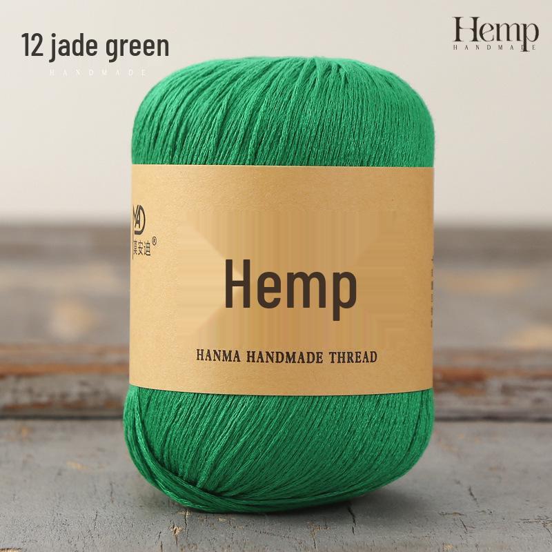 Tencel Wool Linen Hemp Lace Yarn: Silk Cotton for Handmade Summer Knitting & Crochet Projects - Perfect for Scarves & Sweaters.