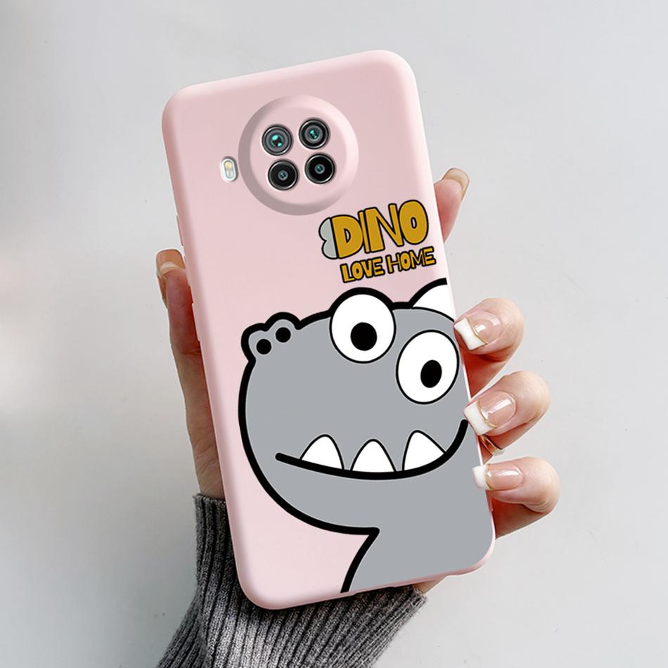 For Xiaomi Mi 10T Lite Case Cute Cat Cartoon Bear Frog Soft Silicone Back Cover For Xiaomi Mi10T 10 T Lite 5G Bumper Phone Case