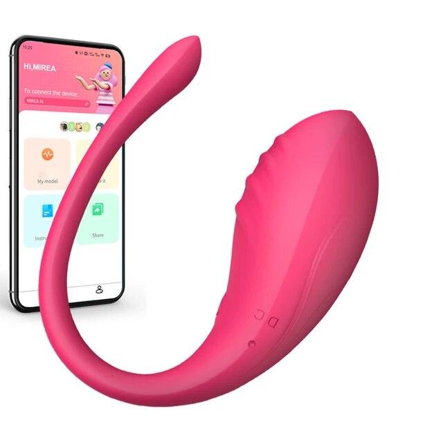 Wireless Bluetooth G Spot Vibrator for Women Dildo APP Remote Control Wear Vibrating Egg Clit Female Panties Sex Toys for Adults