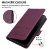 (Purple) Case for Samsung Galaxy S24 Plus 5g Flip Cover Rfid Blocking Pu Leather Card Holder Wallet