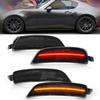 For 2016-2025 Mazda Miata MX-5 Clear Smoked LED Bumper Side Marker Light NA1J-51-5F0B NA1J-51-5E0B NA1J-51-5J0C,NA1J-51-5H0C