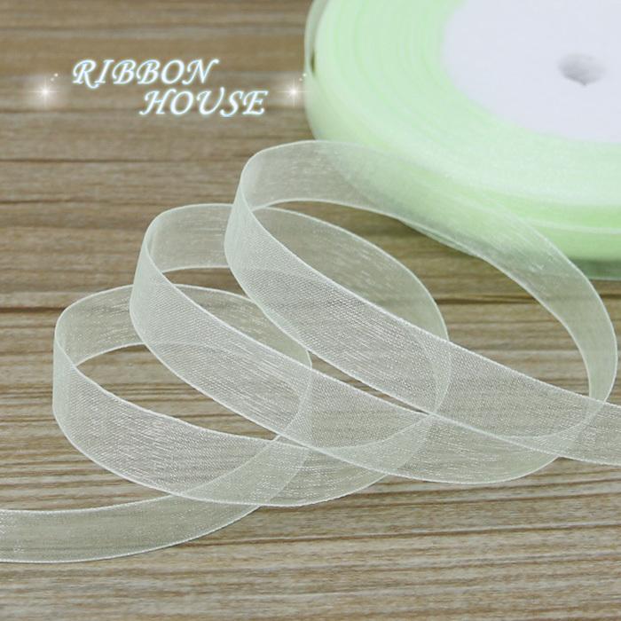 (50 yards/roll) 12mm organza ribbons wholesale gift wrapping decoration Christmas ribbons