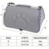 Pure Color Travel Pet Bag Carrier Cat Bag Breathable Folding Small Dog Outdoor Single Shoulder Bag Pet Carrying