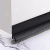 Door Seal Draft Stops With Brush Reduce Noise Rubber Door Sweep Breeze Blocker Insect Proof Dust Proof Sound Proof Seal Strips