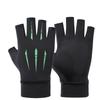 Sunscreen Gloves Driving Fishing Leaking Two Fingers Ice Silk Anti-slip Gloves Breathable Fitness Cycling Express Quick Dry Gloves