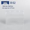 Large Transparent PVC ID Badge Holder with Lanyard for Work, Guest, Exhibition, and Conference