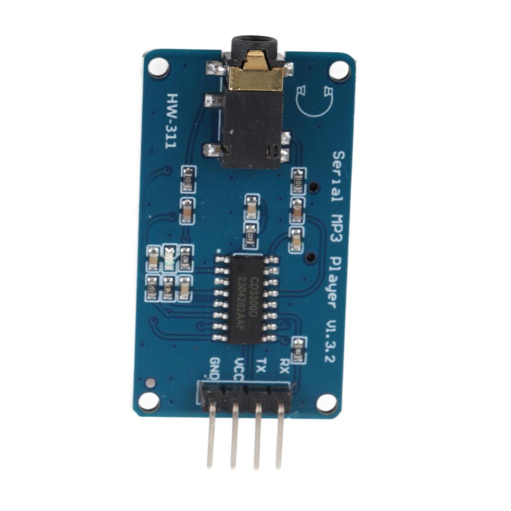 MP3 Player Module UART Serial Port Control Music Play Board with Memory Card Socket