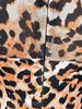 Sexy Leopard Print Mesh Bodycon Jumpsuit for Women