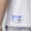 Jordan Next Stop Dongdan Series Cloud Logo Print Round Neck Short Sleeve Drop Shoulder T-Shirt Men Tops White FD6555-100