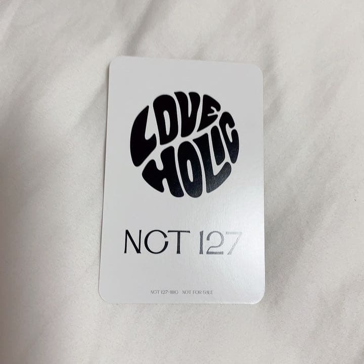 [USED] NCT127 LoveHolic Mark Photocard
