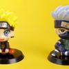 Mini Anime Figur Uzumaki Kakashi Uchiha Sasuke Itachi Kawaii Spielzeug Q Figural Auto Dekoration PVC Modell Geschenk