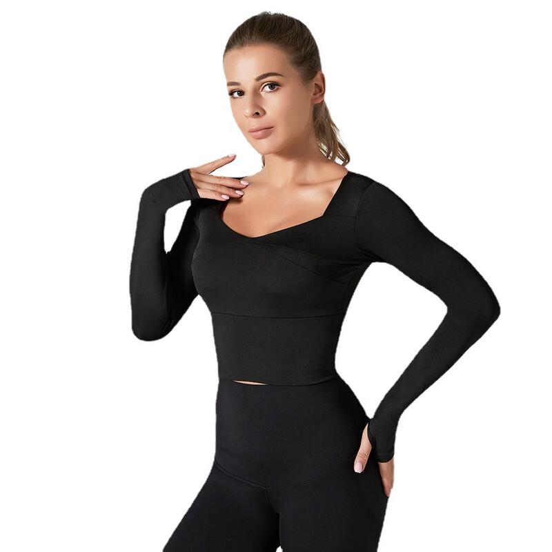 Nuodingxiu Outdoor Quick-Dry Running Long Sleeve T-Shirt