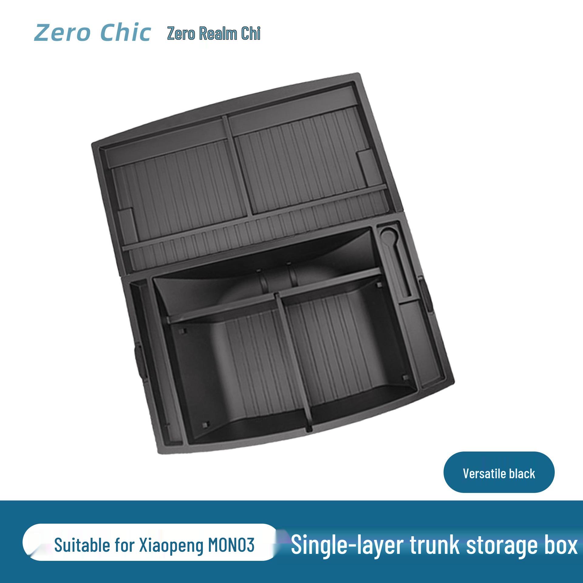 Xpeng MONA M03 Trunk Organizer: Storage Box & Filling Bed for Vehicle