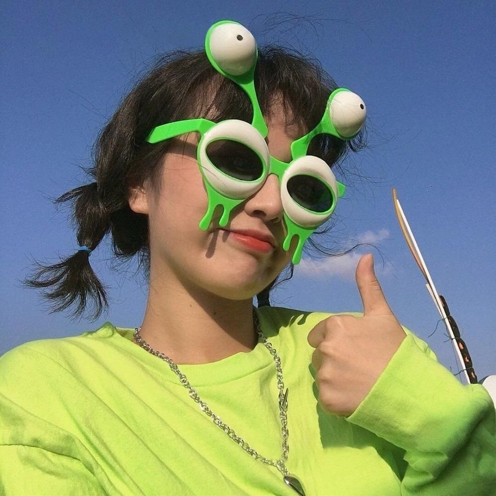 New Funny Funny Sunglasses INS Cute Birthday Glasses Selfie Props for Women & Men