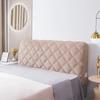 Plush Soft Bed Headboard Cover Solid Color High Elasticity Bed Head Slipcover Anti-dirty Easy To Clean Bed Back Rest Home