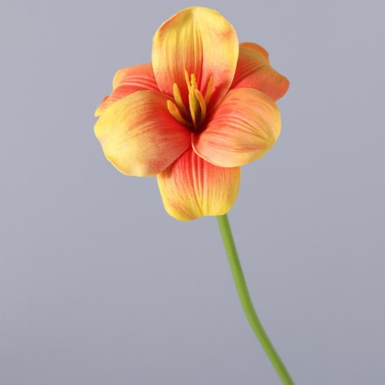 Simulated Tulips Bouquet Realistic Touch PU Petals Fading Vitality Bendable Stems Maintenance-Free Fake Tulips Home Decor