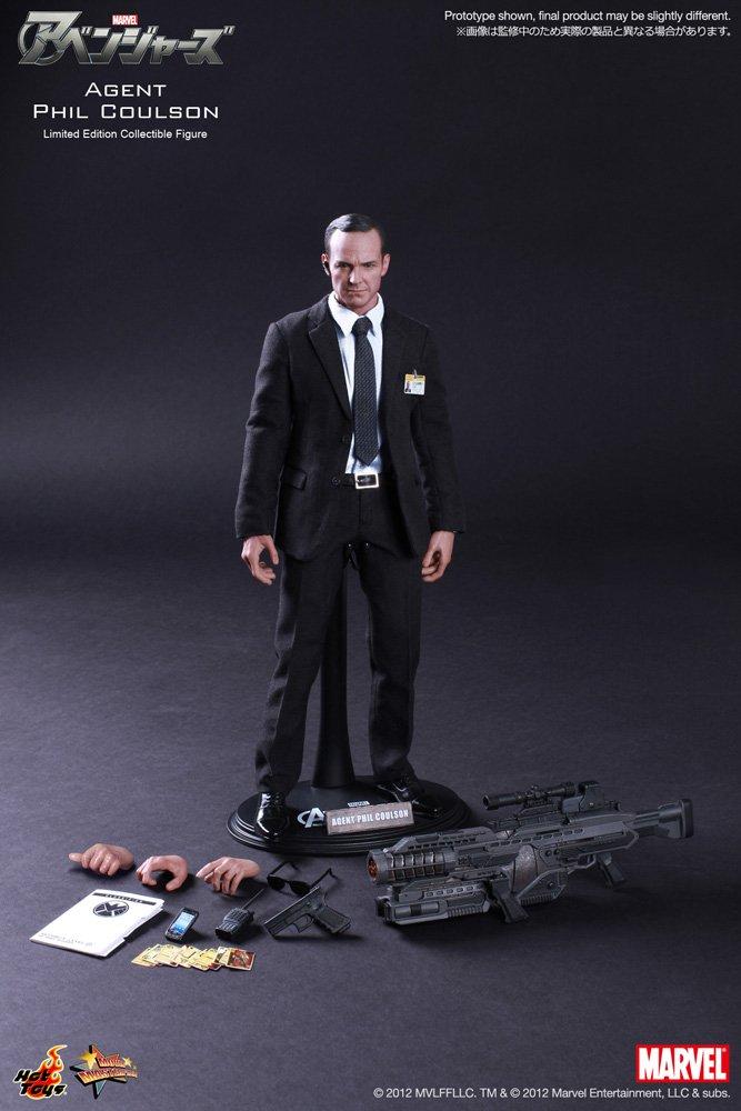 Movie Masterpiece Avengers Scale Figure Agent Coulson 1/6