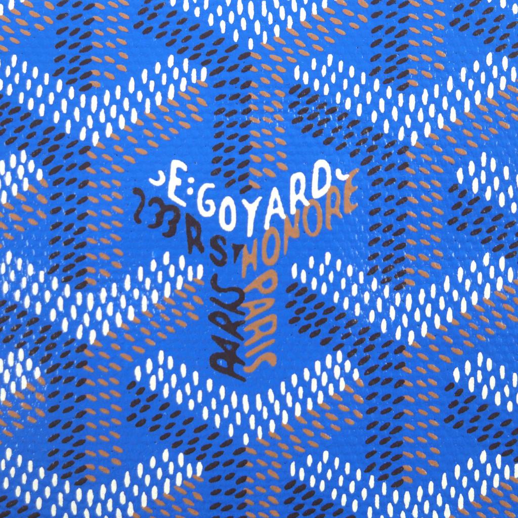 Nepoškozená GOYARD Spojková taška Pouzdro Conti modrá pánská CONTIPPMLTY01CL01P Použitá