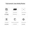 GEPAD Automatic 3-Hole Wire Binding Machine with UV Sterilizer Storage Cabinet GP-590S CN plug (adapter included)