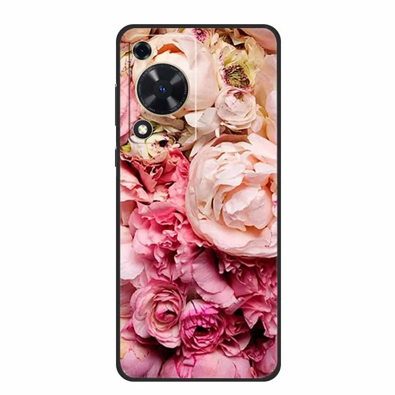 For Huawei Nova Y72s Case Y 72 S Coque Black Silicone TPU Soft Back Cover For Huawei Nova Y72 Y63 Phone Case Y 63 72 Funda Shell