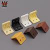 Diswei L-Shaped Plastic 90° Corner Bracket for Shelves and Cabinets