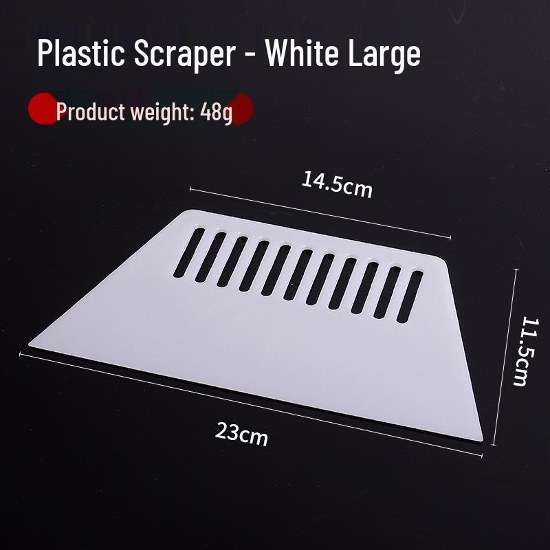 Duvar Kağıdı ve Macun Uygulaması İçin Beyaz Plastik Duvar Kazıyıcı